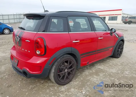 2014 Mini Countryman John Cooper Works from USA, damaged, VIN WMWXD1C50EWS34592